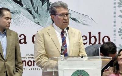 RICARDO MONREAL PRESENTA BALANCE DE TRABAJOS EN EL SEGUNDO PERIODO ORDINARIO DE SESIONES